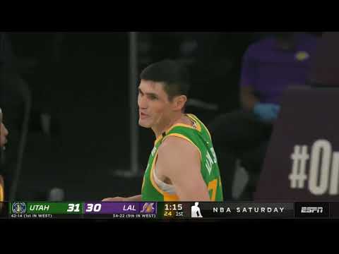 ERSAN ILYASOVA on fire! 5/5 threes in 1st QT vs Lakers | 17.04.2021