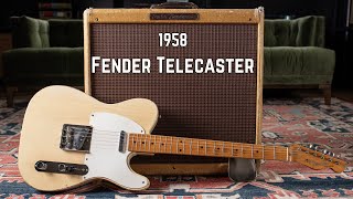 Video thumbnail for Vintage Guitar Demo: 1958 Fender Telecaster by True Vintage Guitar