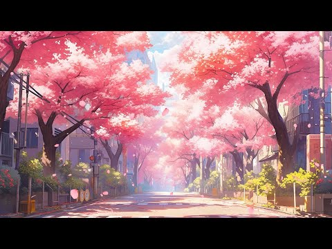 Cherry Blossoms 🌸 Morning Lofi Vibes 🌸 Spring Lofi Songs To Make You Enjoy The Last Breeze Of Spring