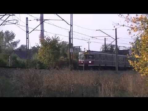 EN57-112 z pociągiem Regio relacji Poznań- Ostrów Wlkp