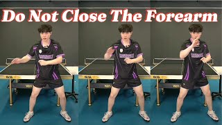 STOP Using Your Forearm! The SECRET to Modern Forehand Topspin Loop ππͺπ₯