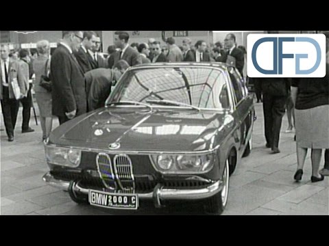 BMW 2000 C und BMW 1800 TI auf der IAA 1965