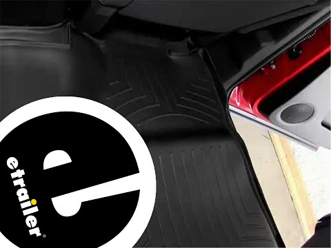 etrailer | Fit Check: Testing WeatherTech 2nd Row Rear Auto Floor Mat on a 2013 Chevrolet Silverado