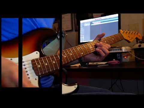 Improvisation on funky-blues in Robben Ford style