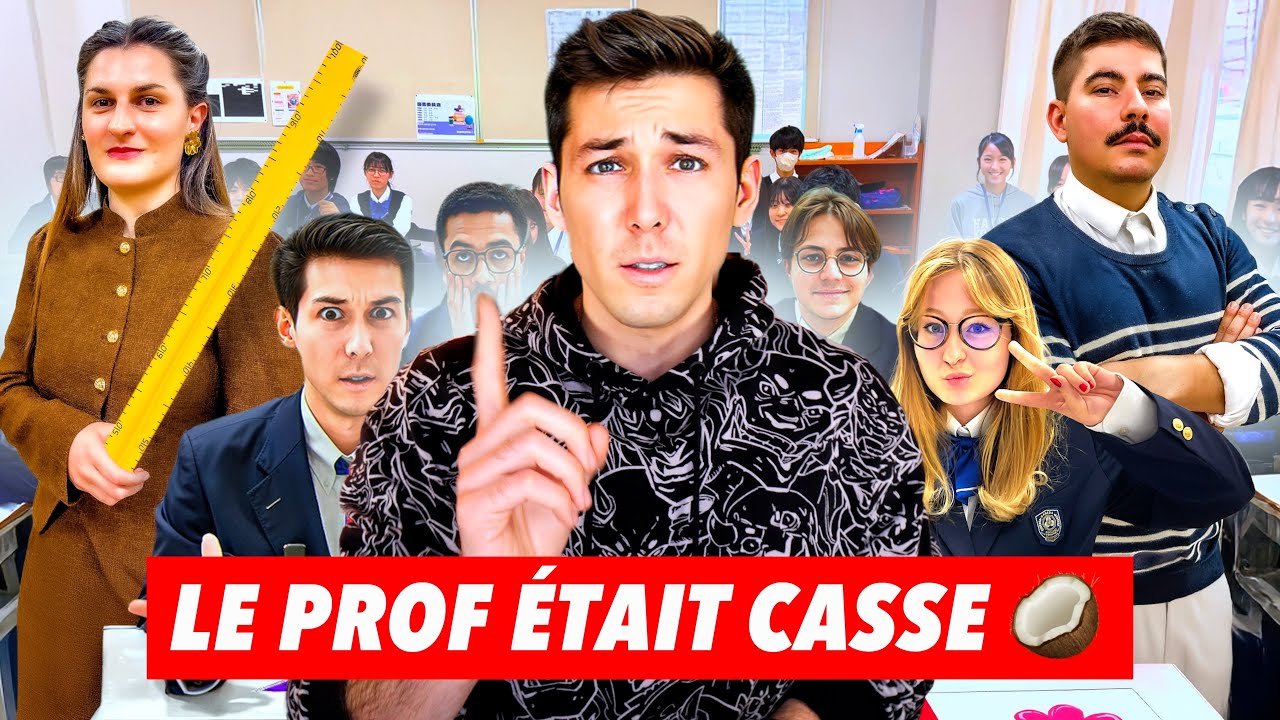 Je vous révèle ce qui s'est réellement passé dans mes vidéos au lycée au Japon