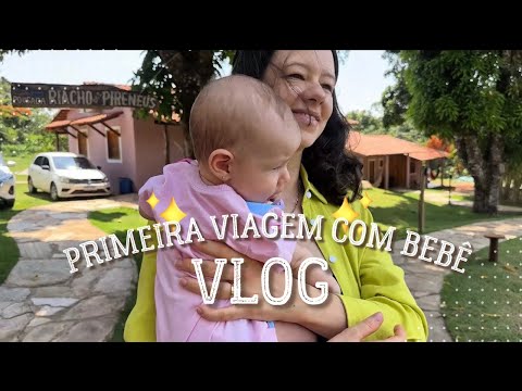 Viajei com minha bebê de 4 meses - Pousada Riacho dos Pireneus - Cocalzinho de Goias - GO