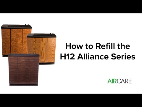 AIRCARE - How to Refill the Alliance (H12 Series)