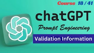 Validating Information | Mastering AI & ChatGPT | Lecture 18/41
