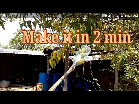 Fruit picker with bottle| mango picker with water bottle| water bottle fruit picker| making of mango Video