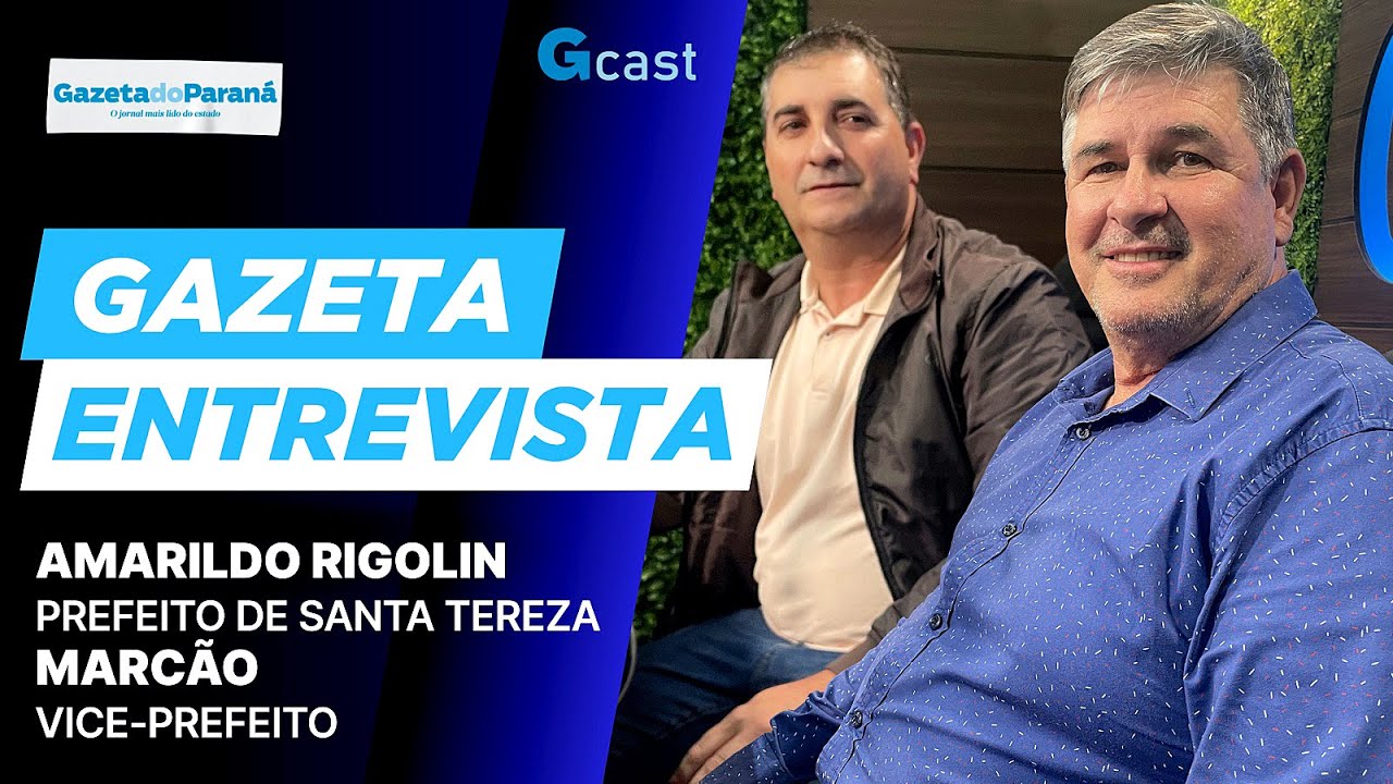 GAZETA ENTREVISTA – ELIANE ALEXANDRINO ENTREVISTA GESTORES DE STA. TEREZA AMARILDO RIGOLIN E MARCÃO