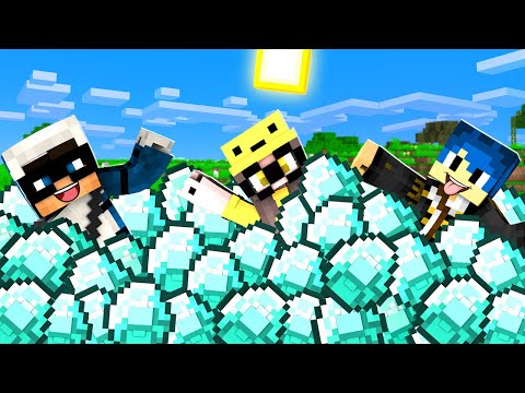 REGALO TUTTI I MIEI DIAMANTI AI MIEI AMICI - Minecraft ITA