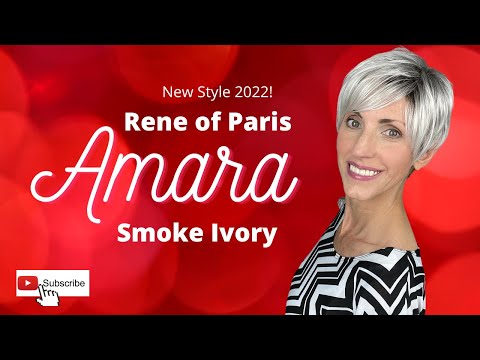 Rene of Paris Alexander Couture AMARA Smoke Ivory Wig Review! New Style & Color!