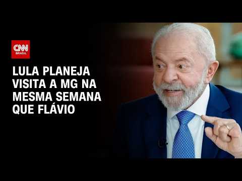 Eleições 2026: Lula planeja ida a Minas Gerais na mesma semana que Flávio Bolsonaro | CNN 360º
