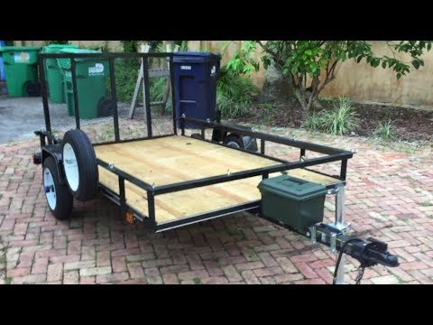 Carry-on 5x8 trailer Modifications!