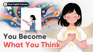 You Will Become What You Think About | Slow English Conversation | The Cozy English