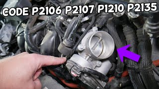 Meaning of OBD p2106