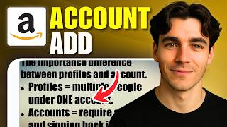 How To Add Another Account To Amazon Prime Video (Tutorial 2026)