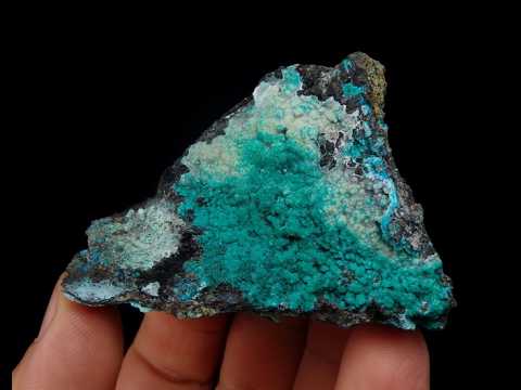 DIOPTAZ - Chile, Atacama, Chañaral Prov., Cerro Negro Mine /Minerały & skamieniałości/
