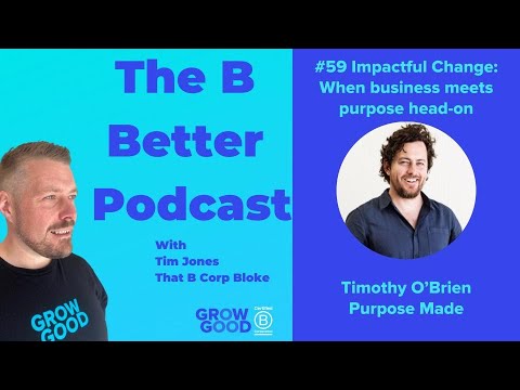 Tim O'Brien on Impactful Change - YouTube
