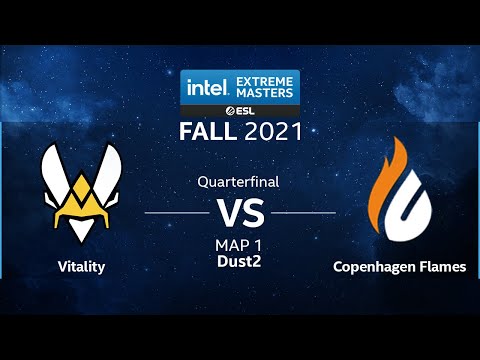 CS:GO - Vitality vs. Copenhagen Flames [Dust2] Map 1 - IEM Fall 2021 - Quarterfinal - EU
