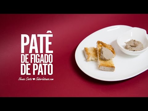 Patê de Figado de Pato