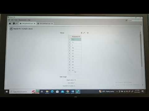 How to run dynamic EIS using Nova 2.1.6 |Mott-Schottky|