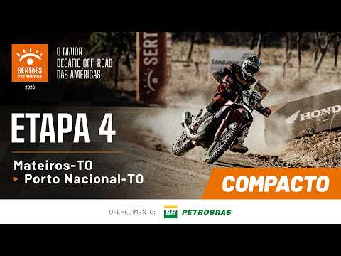 COMPACTO QUARTA ETAPA DO SERTÕES PETROBRAS - MATEIROS - PORTO NACIONAL