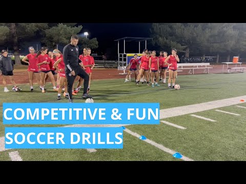 COMPETITIVE AND FUN DRILLS || SOCCER