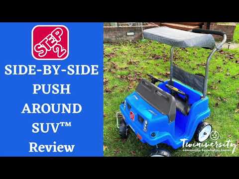 Step2 Side by Side Push Around SUV Review - Is it good for twins? Quick First Look