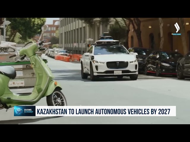 2027 yılına kadar Kazakistan yollarında otonom araçlar kullanılacak