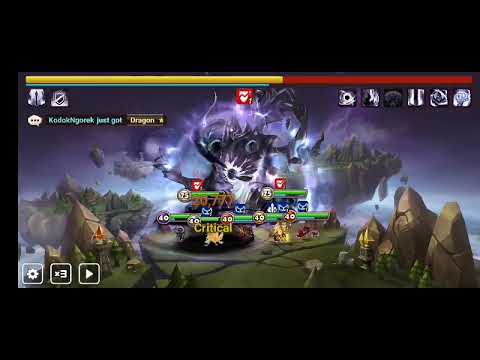 The Dimension Raid-Karzhan Experience! 1st time clear using F2P mons | Summoner's War