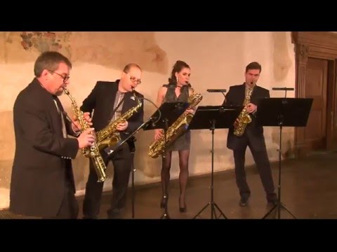 Michael Nyman: Song for Tony - Bohemia Saxophone Quartet