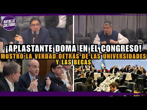 👉 Javier Milei y las Universidades: El profe Álvarez DESARMÓ el RELATO.