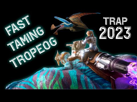 How to Tame Tropeognathus in Ark - Easy and Fast Tropeognathus Taming - Ark Survival Evolved Trap tr