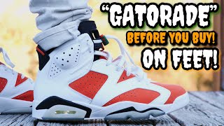 “GATORADE” AIR JORDAN 6 ON FEET! Watch this BEFORE YOU BUY! Review &amp; Everything You Need To Know!