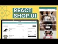 React E Commerce App Design Tutorial React Shopping Cart UI Design