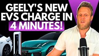 Geely Beats BYD! 1,100kW Charging and 10–70% in 4 Minutes