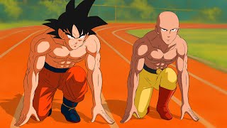 Download lagu Goku vs Saitama Race - Fan Animation mp3