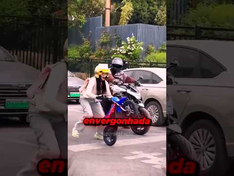 ELA TROCOU A MINI MOTO POR UMA MÁQUINA! 😱🏍️