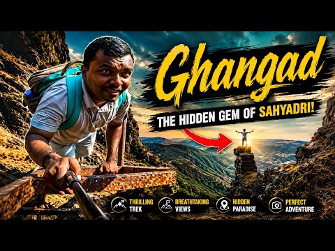 "घनगड किल्ला ट्रेक | Hidden Fort Near Lonavala | ghangad | Easy Trek + Full Travel Guide"