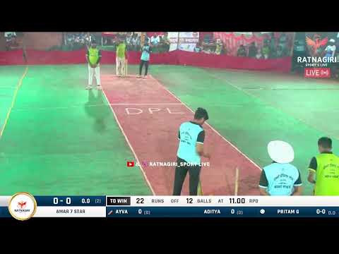 3r & 4th Place Match MK 9 Vs Ammar 7 Star At Dosti Premier League 2025 || Agave,Ratnagiri.