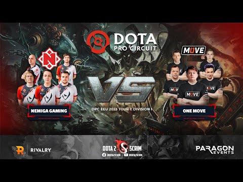 Nemiga Gaming vs One Move - DPC EEU 2023 Tour 1: Division I - Game Highlights - BO3