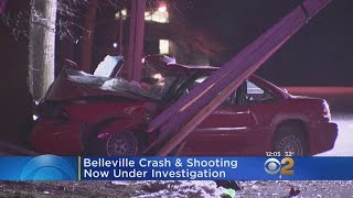 Shooting And Car Crash In Belleville, NJ