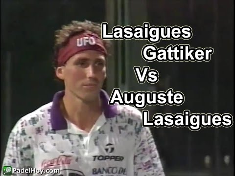 Final del Masters de Padel 1994: Lasaigues-Gattiker Vs Auguste-Lasaigues