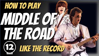 Middle of the Road - The Pretenders | Guitar Lesson