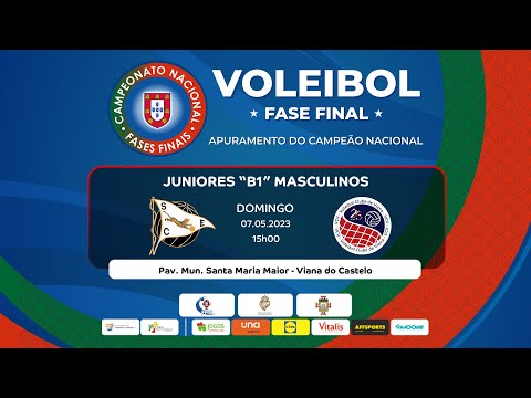 SC ESPINHO x VC VIANA - FASE FINAL JUNIORES "B1" MASCULINOS 2023