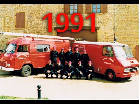 SAPEURS POMPIERS DE BAGNOLS - 1991