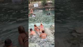 ☀️Pamukkale Turkey  Wonder Of The Nature -Beautiful Day?️ #cleopatra #pamukkale #natural