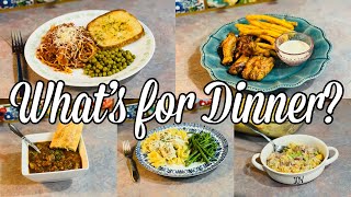 What’s for Dinner | Simple Budget Friendly Family Meal Ideas | January 2025