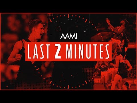 Port Adelaide v West Coast | Round 21, 2018 | AAMI Last Two Minutes | AFL